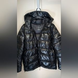 Calvin Klein Black Reflective Puffer Jacket